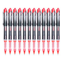 三菱 uni 拔帽高科技走珠笔 UB-205 0.5mm (红色) 12支/盒