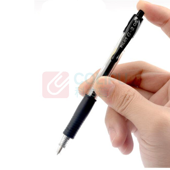百乐 PILOT 按动啫喱笔 BL-G2-5 0.5mm (黑色) 12支/盒 中性笔 塑料