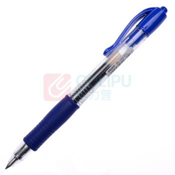 百乐 PILOT 按动啫喱笔 BL-G2-5 0.5mm (蓝色) 12支/盒 按动中性笔 塑料