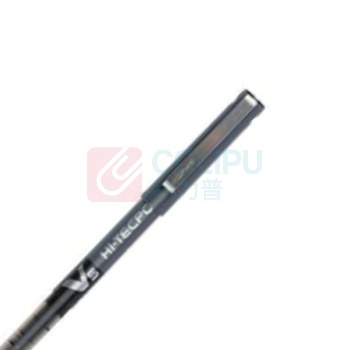 百乐 PILOT 拔帽式签字笔 BX-V5 0.5mm (黑色) 12支/盒 中性笔 塑料