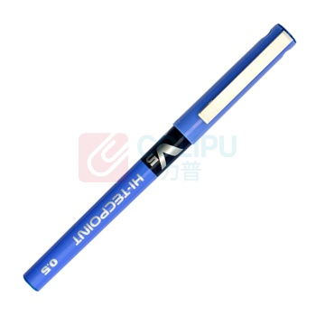 百乐 PILOT 拔帽式签字笔 BX-V5 0.5mm (蓝色) 12支/盒 中性笔 塑料 直液式