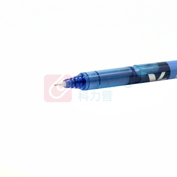 百乐 PILOT 拔帽式签字笔 BX-V5 0.5mm (蓝色) 12支/盒 中性笔 塑料 直液式