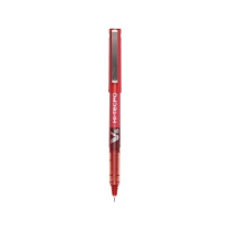 百乐 PILOT 拔帽式签字笔 BX-V5 0.5mm (红色) 12支/盒 中性笔 塑料