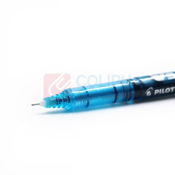 百乐 PILOT 拔帽式签字笔 BX-V5 0.5mm (浅蓝色) 12支/盒