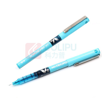百乐 PILOT 拔帽式签字笔 BX-V5 0.5mm (浅蓝色) 12支/盒