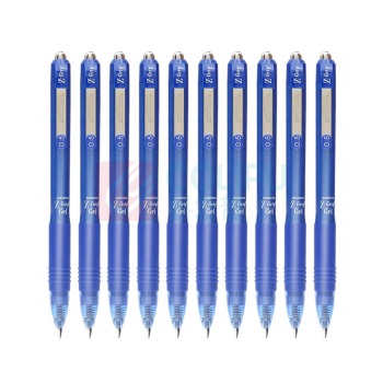 斑马牌（ZEBRA） ZEBRA 按动真好啫喱笔 C-JJ3-CN 0.5mm （蓝色） 10支/盒