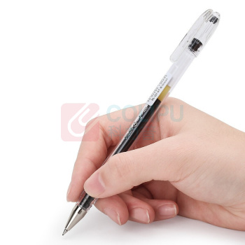 百乐 PILOT 拔帽中性笔 BL-G1-5T 0.5mm (黑色) 12支/盒 塑料