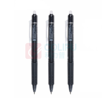 百乐 PILOT 按制摩磨擦 LFBK-23EF 0.5mm (黑色) 12支/盒 按动中性笔 塑料