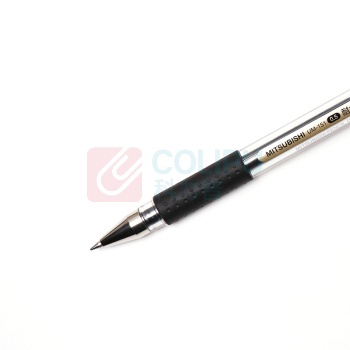三菱 uni 拔帽啫喱笔 UM-151-05 0.5mm (黑色) 10支/盒 (替芯:UMR-1) 中性笔 塑料