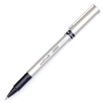 三菱 uni 拔帽耐水性签字笔中性笔 UB-177 0.7mm (黑色) 12支/盒 塑料