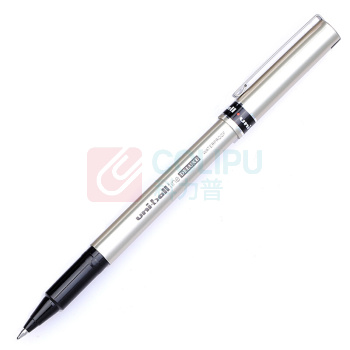 三菱 uni 拔帽耐水性签字笔中性笔 UB-177 0.7mm (黑色) 12支/盒 塑料