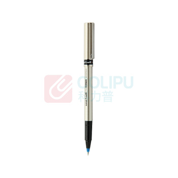 三菱 uni 拔帽耐水性签字笔 UB-177 0.7mm (蓝色) 12支/盒