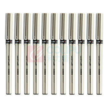 三菱 uni 拔帽耐水性签字笔 UB-177 0.7mm (蓝色) 12支/盒