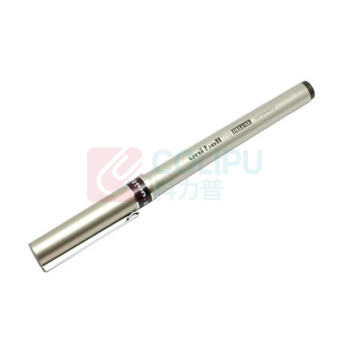三菱 uni 拔帽耐水性签字笔 UB-177 0.7mm (蓝色) 12支/盒