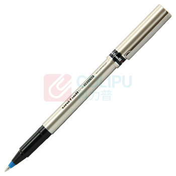 三菱 uni 拔帽耐水性签字笔 UB-177 0.7mm (蓝色) 12支/盒