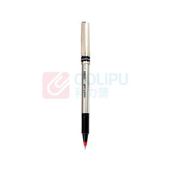 三菱 uni 拔帽耐水性签字笔 UB-177 0.7mm (红色) 12支/盒