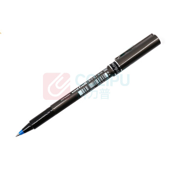 三菱 uni 拔帽耐水性签字笔中性笔 UB-155 0.5mm (蓝色) 10支/盒