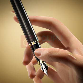 派克 PARKER 丽雅黑金夹墨水笔+墨水套盒 IM (F尖)