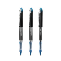 三菱 uni 拔帽高科技走珠笔 UB-205 0.5mm (蓝黑色) 12支/盒