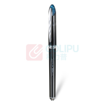三菱 uni 拔帽高科技走珠笔 UB-205 0.5mm (蓝黑色) 12支/盒 TS