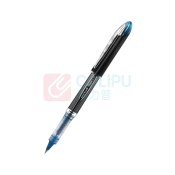 三菱 uni 拔帽高科技走珠笔 UB-205 0.5mm (蓝黑色) 12支/盒 TS