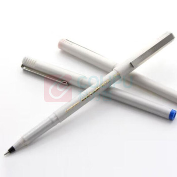 三菱 uni 优丽直液式走珠笔 UB-125 1支装 0.5mm中性笔 学生考试商务办公签字笔 (黑色)