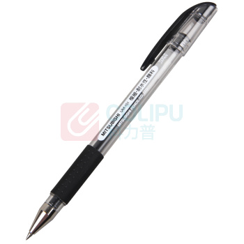 三菱 uni 拔帽极细防水双珠啫喱笔中性笔 UM-151 0.38mm (黑色) 10支/盒 替芯:UMR-1A 塑料