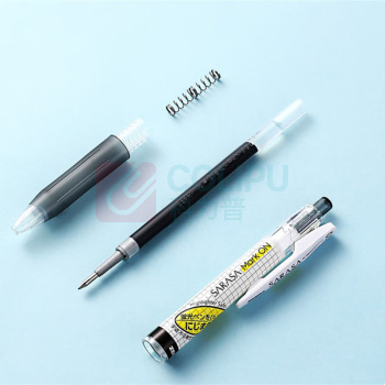 斑马牌 ZEBRA 不墨迹顺利中性笔 JJ77 0.5mm (黑色) 12支/盒