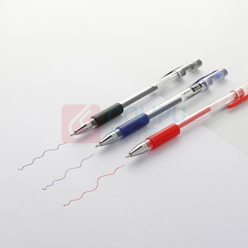 上汇 中性笔 009A 子弹头商务中性笔 0.5mm 12支整盒装(黑/蓝/红三色可选 下单备注颜色) 