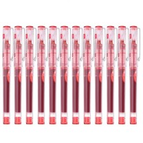 白雪 直液式走珠笔 X55 0.5mm (红色) 12支/盒 DC
