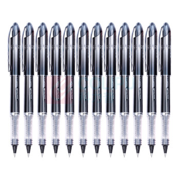 三菱 uni 拔帽高科技走珠笔 UB-205 0.5mm (黑色) 12支/盒