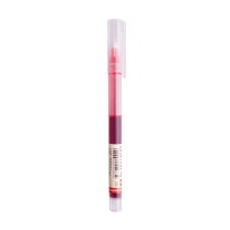 白雪 彩色速干直液式走珠笔 T16 0.5mm (红色) 12支/盒
