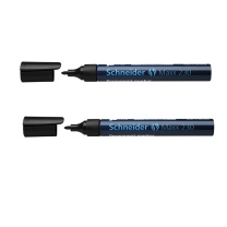 施耐德 Schneider 大容量学生用速干办公标记签字笔 油性记号笔Maxx230-1mm (黑色)