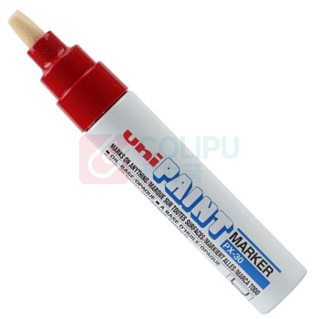 三菱 uni 大油漆笔UNI PX-30 红色4.0~8.5mm 1 支 PX-30