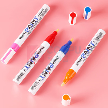 斑马牌 ZEBRA 记号笔 PAINT-MOP 单支装 (蓝色)