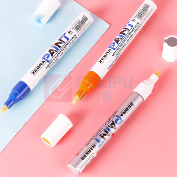 斑马牌 ZEBRA 记号笔 PAINT-MOP 单支装 (蓝色)