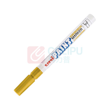三菱 uni 油漆笔 PX-21 0.8-1.2mm (黄色) 12支/盒