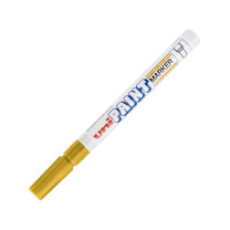 三菱 uni 油漆笔 PX-21 0.8-1.2mm (黄色) 12支/盒