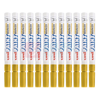 三菱 uni 油漆笔 PX-21 0.8-1.2mm (黄色) 12支/盒
