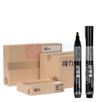 得力(deli) 记号笔 得力 10个/套 销售单位:套 (记号笔) (计量单位:个)