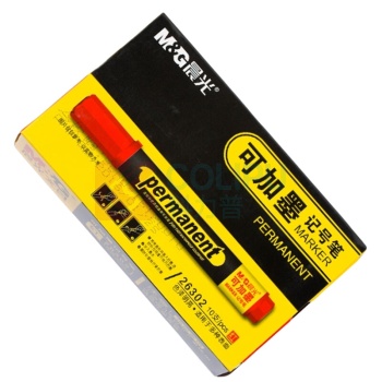 晨光(M&G) 记号笔 APM26302A 10个/套 销售单位:套 (记号笔) (计量单位:个)