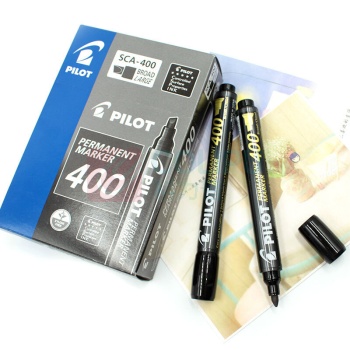 百乐 PILOT 油性记号笔 SCA-400 (黑色)