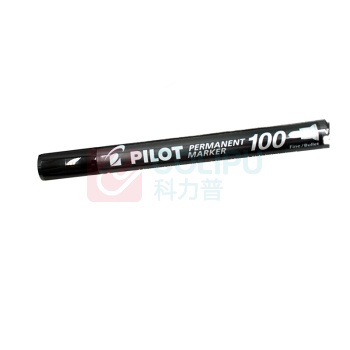 百乐 PILOT 油性记号笔 SCA-100 单头 (黑色) 12支/盒