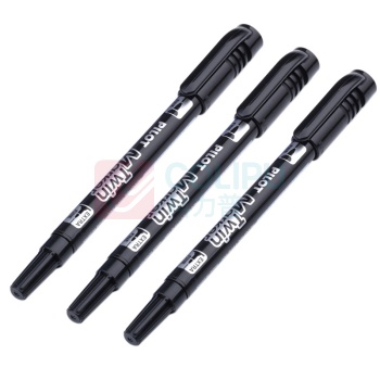 百乐 PILOT 油性双头记号笔 SCA-TM SCA-TM 细头2.0mm,极细头1.0mm (黑色) 12支/盒