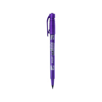 百乐 PILOT 油性双头记号笔 SCA-TM-V 细头2.0mm,极细头1.0mm (紫色) 12支/盒