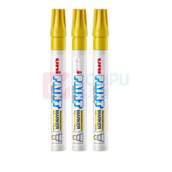 三菱 uni 油漆笔 PX-20 2.2-2.8mm (黄色) 12支/盒