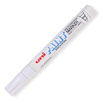 三菱 uni 油漆笔 PX-20 2.2-2.8mm (白色) 12支/盒