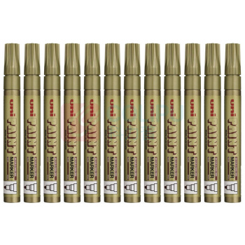 三菱 uni 油漆笔 PX-20 2.2-2.8mm (金色) 12支/盒