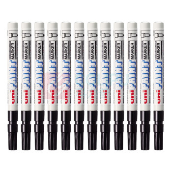 三菱 uni 油漆笔 PX-21 0.8-1.2mm (黑色) 12支/盒