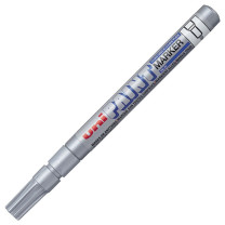 三菱 uni 油漆笔 PX-21 0.8-1.2mm （银色） 12支/盒